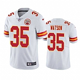 Nike Men & Women & Youth Kansas City Chiefs #35 Jaylen Watson White Vapor Untouchable Limited Stitched Football Jersey,baseball caps,new era cap wholesale,wholesale hats